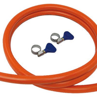 Gas Hose With Stainless Steel Hose Clamps - by Talamex