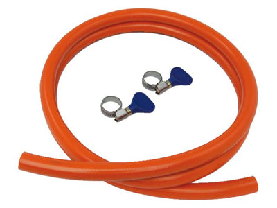 Gas Hose With Stainless Steel Hose Clamps - by Talamex