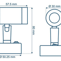 LED Reading Lamp With Dimmer - by Talamex