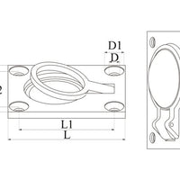 Flush Lifting Pull - by Talamex