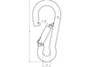 Carbine Hooks Classic - by Talamex