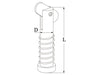 Removable Pin - by Talamex