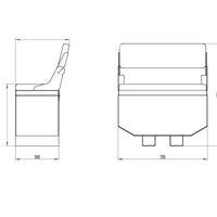 Steering Console - by Talamex