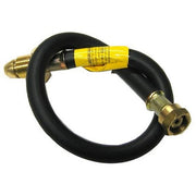 35" Propane Pigtail W20 to Pol with Non-Return Valve