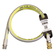 Clessinox Stainless Meter Box Hose 1.2 Metre 1/2" x 15mm