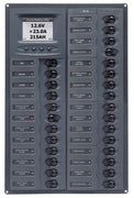 BEP M28-DCSM Millennium Series DC Circuit Breaker Panel with Digital Meters, 28SP DC12V