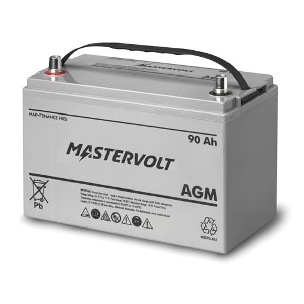 Mastervolt 12 Volt AGM Battery (90Ah) - ChasNewensMarine