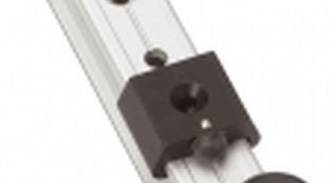 24mm'I' Beam Tracks & Travellers Crash Stop - ChasNewensMarine
