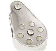 Stainless Block Single Plain 35mm - ChasNewensMarine