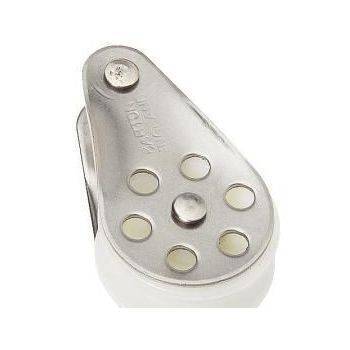 Stainless Block Single Plain 45mm - ChasNewensMarine
