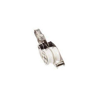 Stainless Block Double Swivel + Becket 45mm - ChasNewensMarine