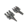 MC4 T-Branch Connector Pair, 3-to-1 branch circuit