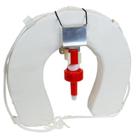 Complete Man Overboard Kit – Horseshoe Lifebuoy, LED Light and Backet