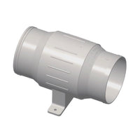 In-line Turbo Bilge Blower, 330CFM, Waterproof to IP66, 4″ Hose (Dia.)