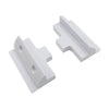 Solar Panel 2 side Brackets, White