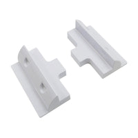 Solar Panel 2 side Brackets, White