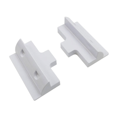 Solar Panel 2 side Brackets, White