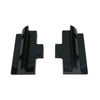 Solar Panel 2 side brackets, Black