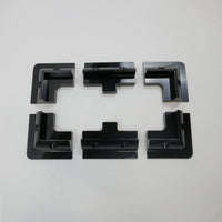 Solar Panel 6 Bracket Set, Black