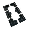Solar Panel 6 Bracket Set, Black