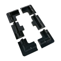 Solar Panel 6 Bracket Set, Black