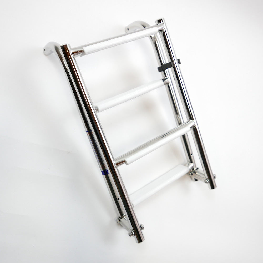 Folding Boarding Ladder, 316 Stainless Steel, 4 steps