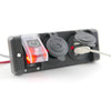 Switch Panel with 12V Power Outlet and Dual USB Sockets, IP65 Rated – BlueFusion