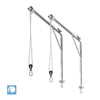 Stainless Steel Davits (Pair) – 120kg Load