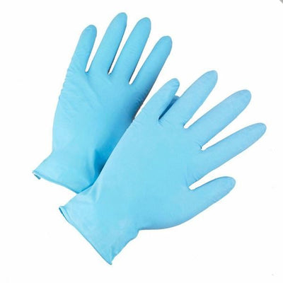 NITRILE CLASSIC BLUE GLOVES EXTRA LARGE 50 PAIRS
