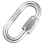 Maillon Rapide Load Stamped Stainless Steel Standard Quick Link