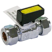 Mini Ball Valve 10mm Compression - W0100