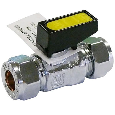 Mini Ball Valve 10mm Compression - W0100