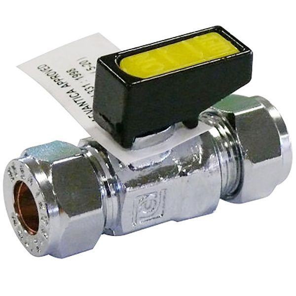 Mini Ball Valve 10mm Compression - W0100