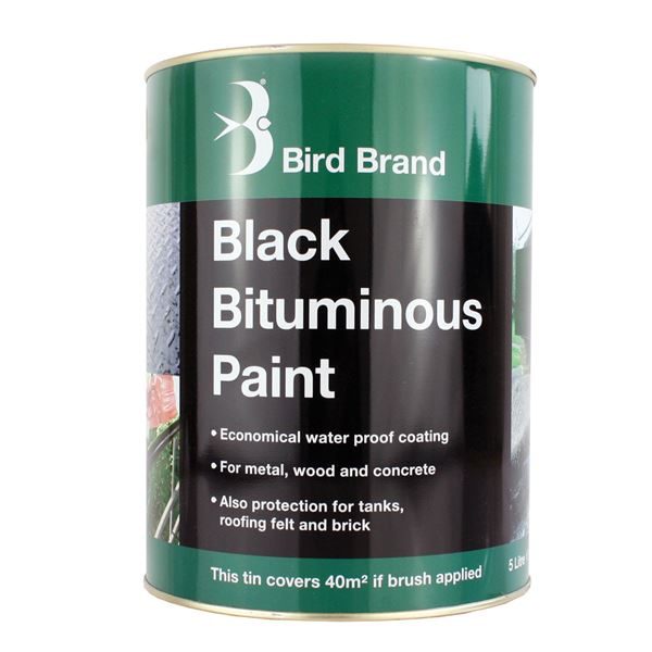 BITUMINOUS PAINT BLACK 5L