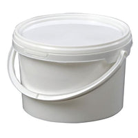 White Plastic Bucket 5.6L (Without Lid)