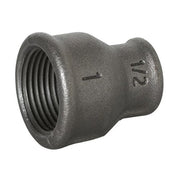 AG Black Iron Galvanised Reducing Socket 2" BSP Male x 1-1/2" BSP Female