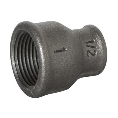 AG Black Iron Galvanised Reducing Socket 2