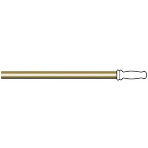 AG Tiller Bar Polished Brass Tube 1-1/4" ID x 30"