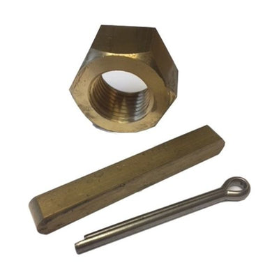 AG Propeller Shaft Kit (Nut-Split Pin & Key)
