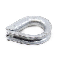 AG Thimble Galvanised BS464 6mm - ChasNewensMarine