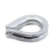 AG Thimble Galvanised BS464 6mm - ChasNewensMarine