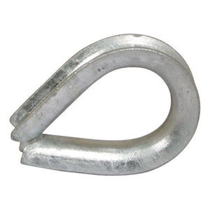 AG Thimble Galvanised BS464 16mm - ChasNewensMarine