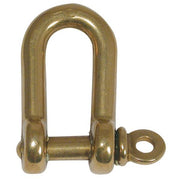 AG D Shackle Brass Pin 8mm x 17mm ID