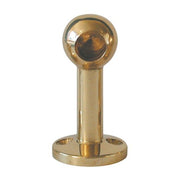 AG Gallery Post End Stop 3/8" Brass 1-3/4" Tall