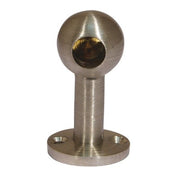 AG Gallery Post End Stop Satin Chrome 3/8" x 1-3/4" - ChasNewensMarine