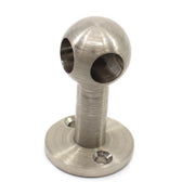 AG Gallery Post Corner Satin Chrome 3/8" x 1-3/4" - ChasNewensMarine