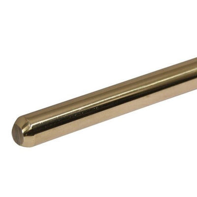 Solid Brass Curtain Rod 3/8