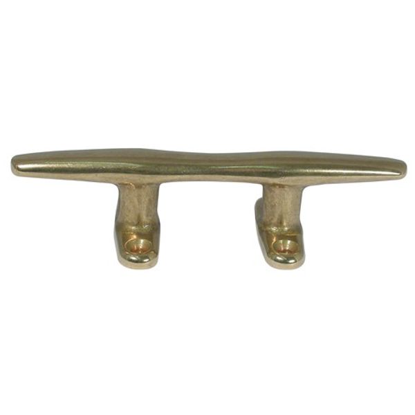 AG Cleat Streamline Brass 150mm (Single) - ChasNewensMarine