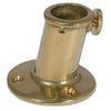 AG Flagpole Socket Brass 52 x 20mm ID 10 Degree