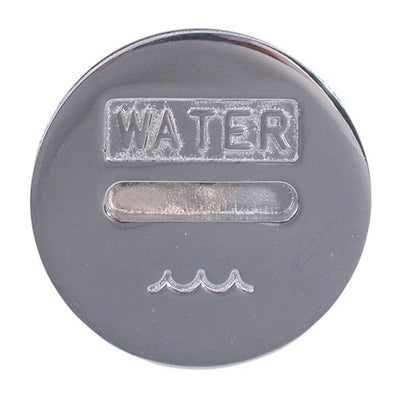 AG Filler Cap Chrome Water 38mm (1-1/2